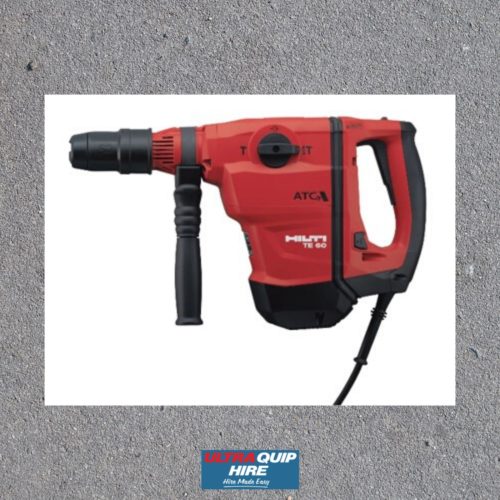 Ultraquip Hilti concrete demolition drill breaker hammer hire rent hirepool kennards