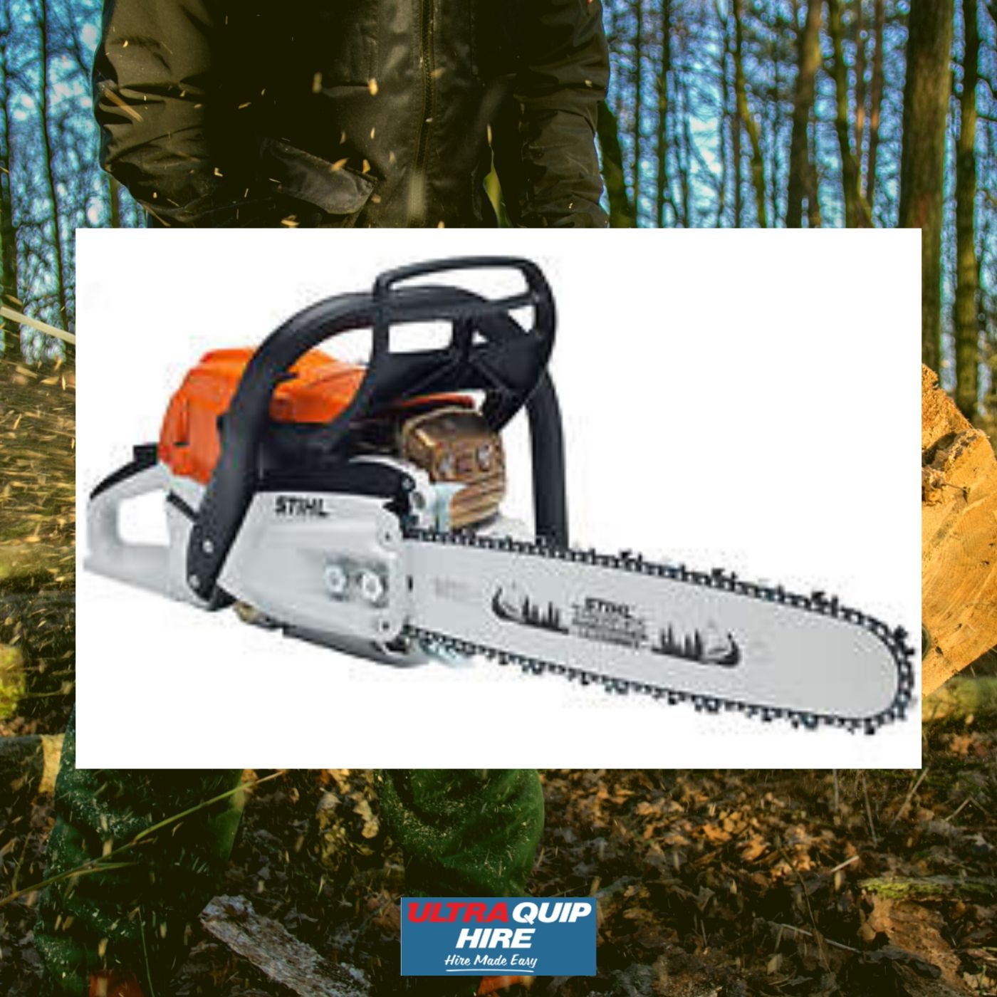 Chainsaw 400mm Stihl Ultraquip Hire