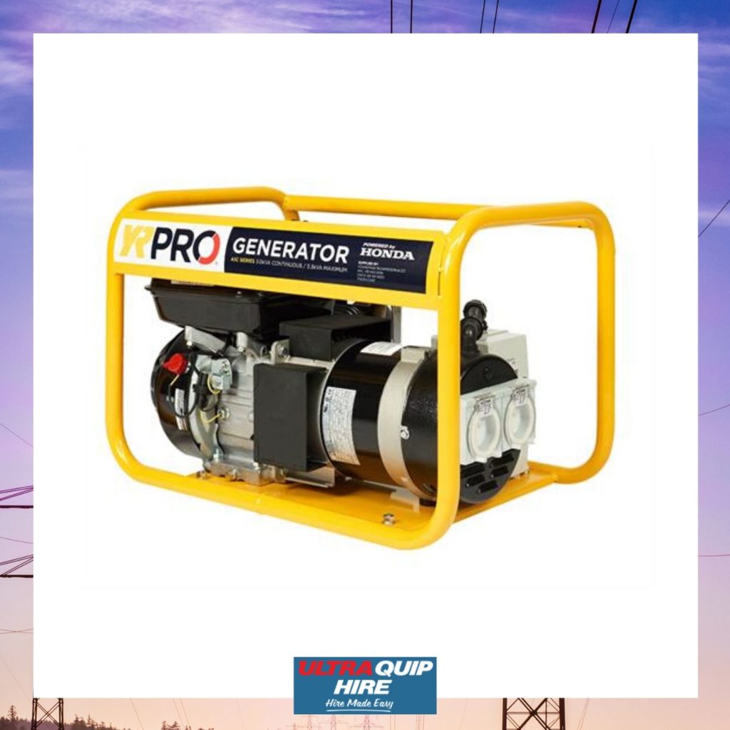 Generator 3.5KVA Petrol Ultraquip Hire