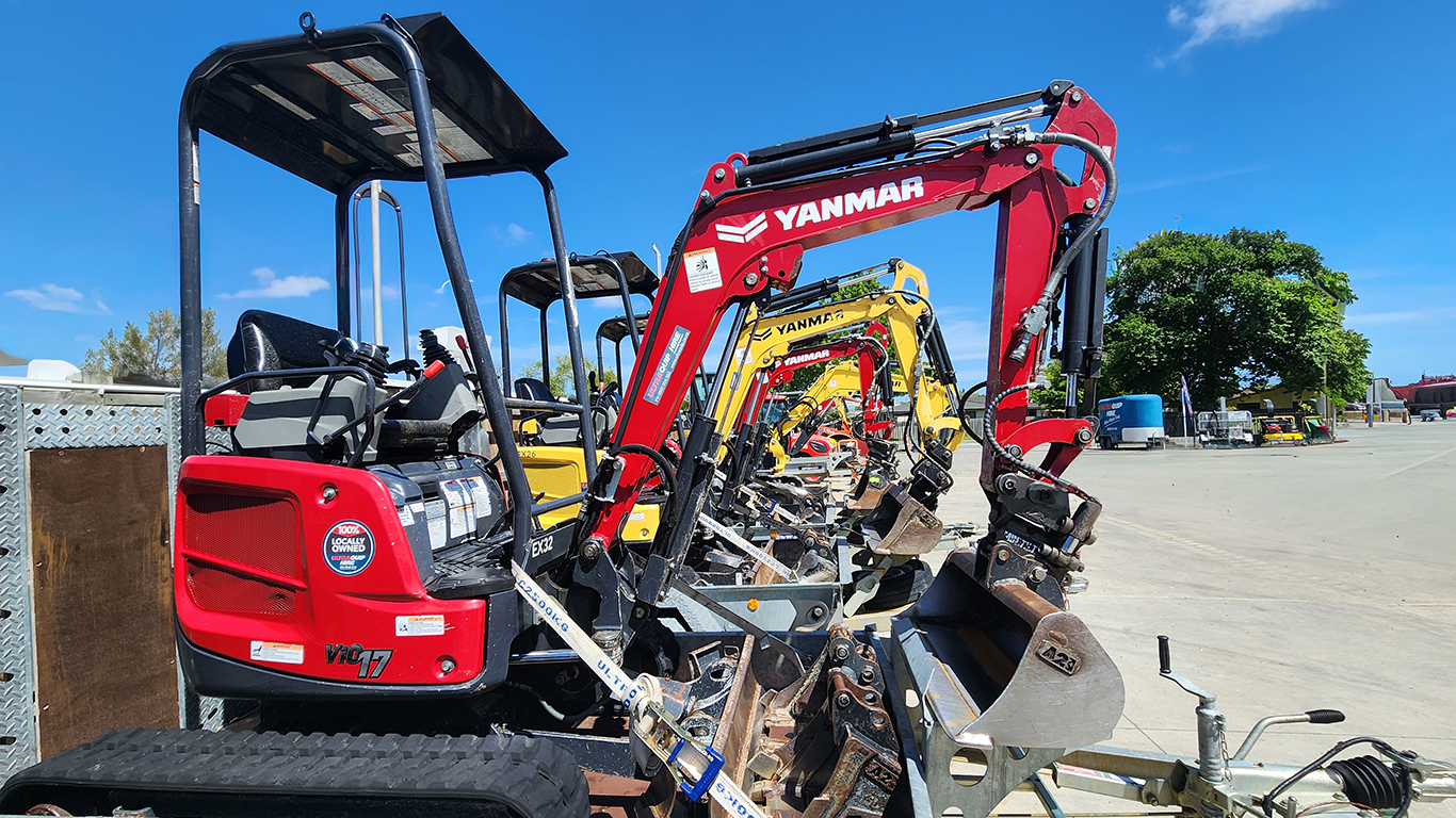 Mini Excavators for Hire